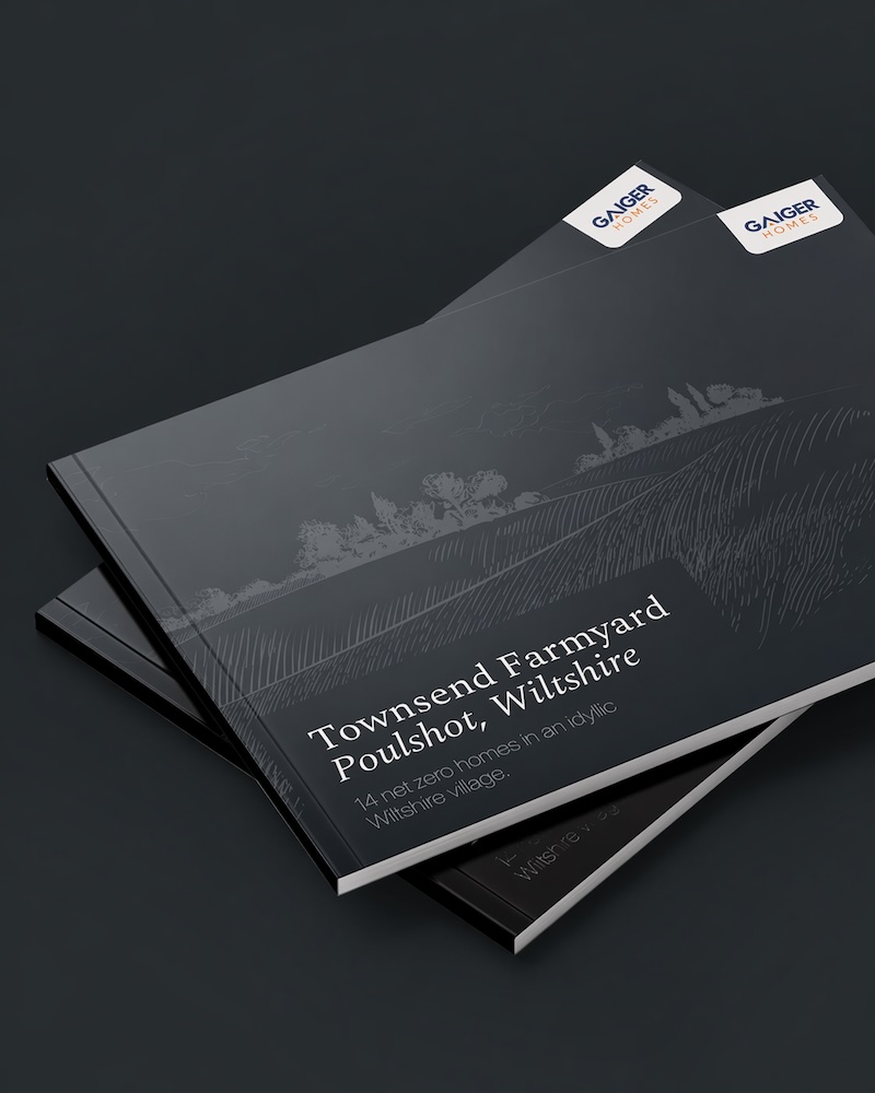 Creative Brochure of the Townsend Farmyard Developments for Gaiger Homes
