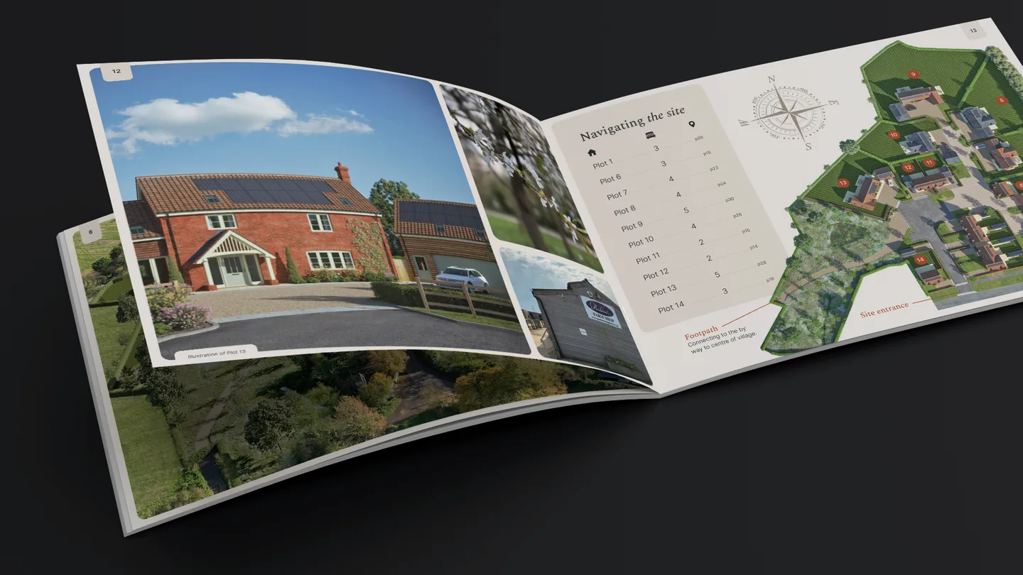 Gaiger Homes Brochure Inner pages
