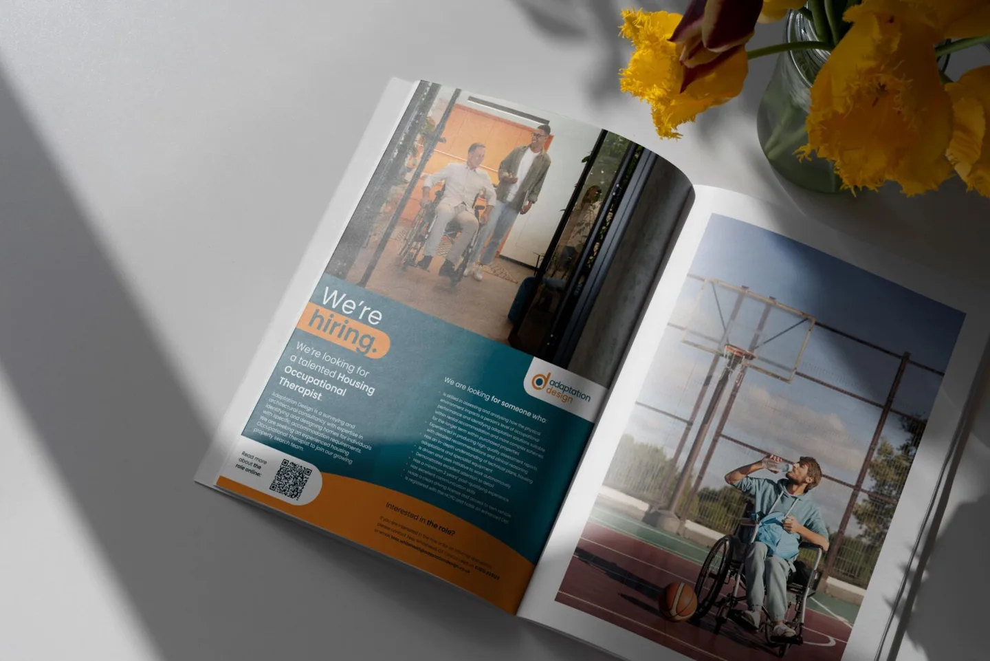 Adaptation Design advert design