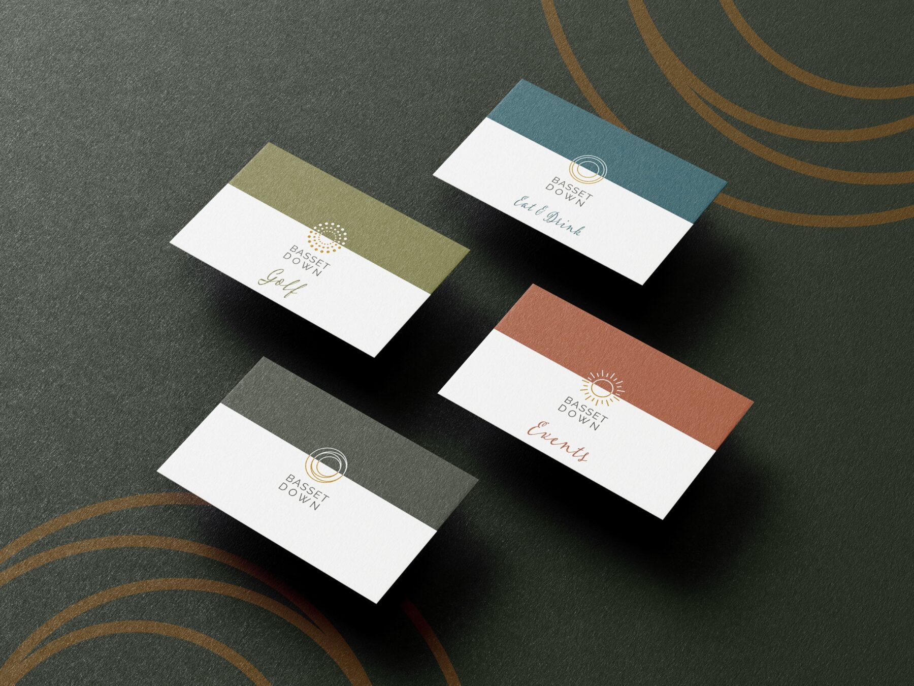 Basset Down business card