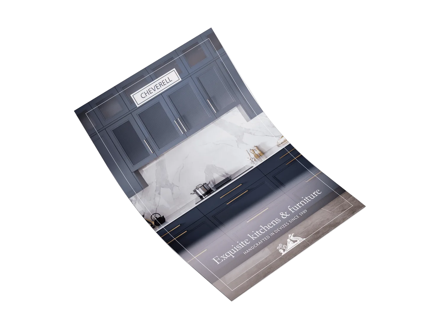 Cheverell kitchens flyer design