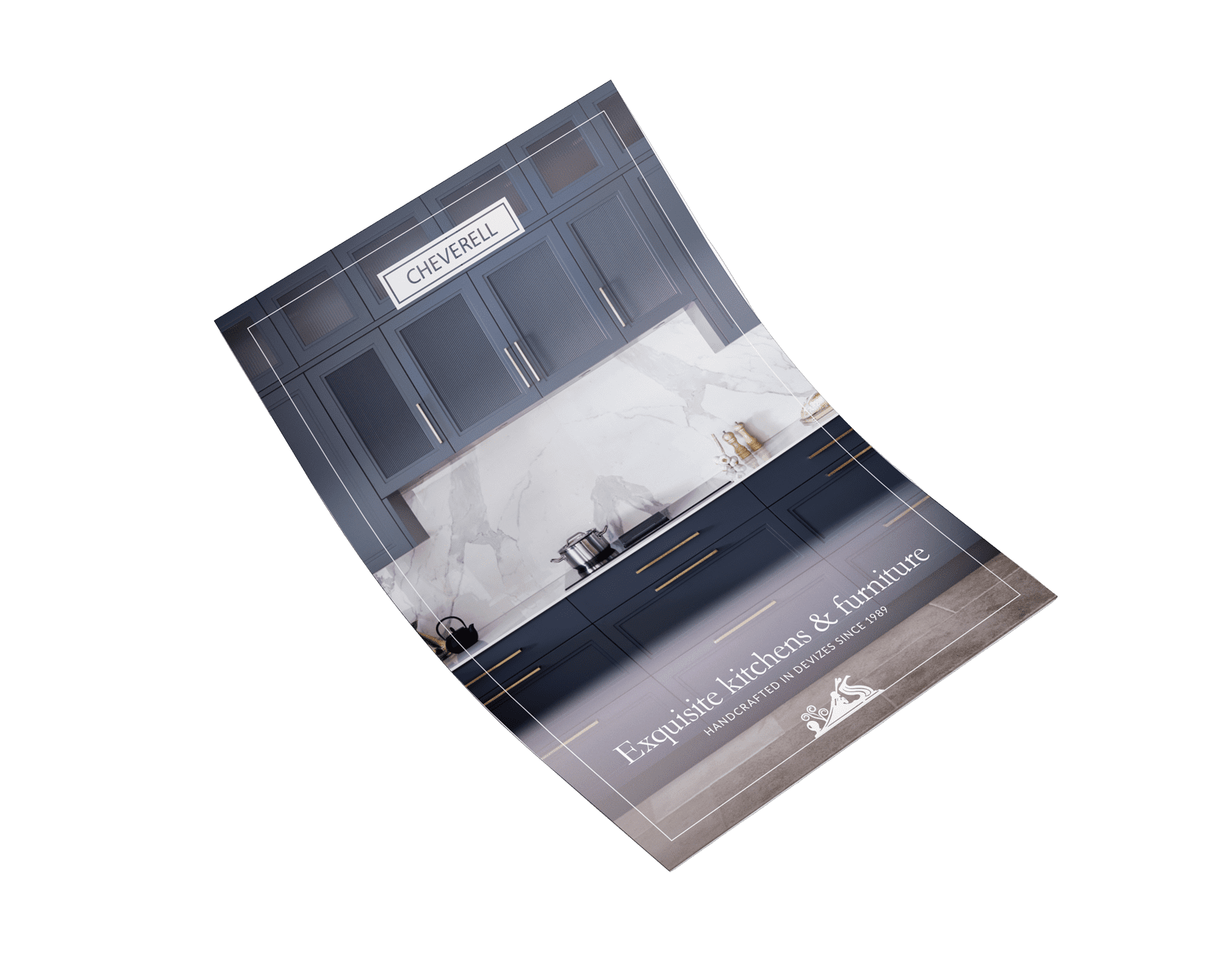 Cheverell kitchens flyer design