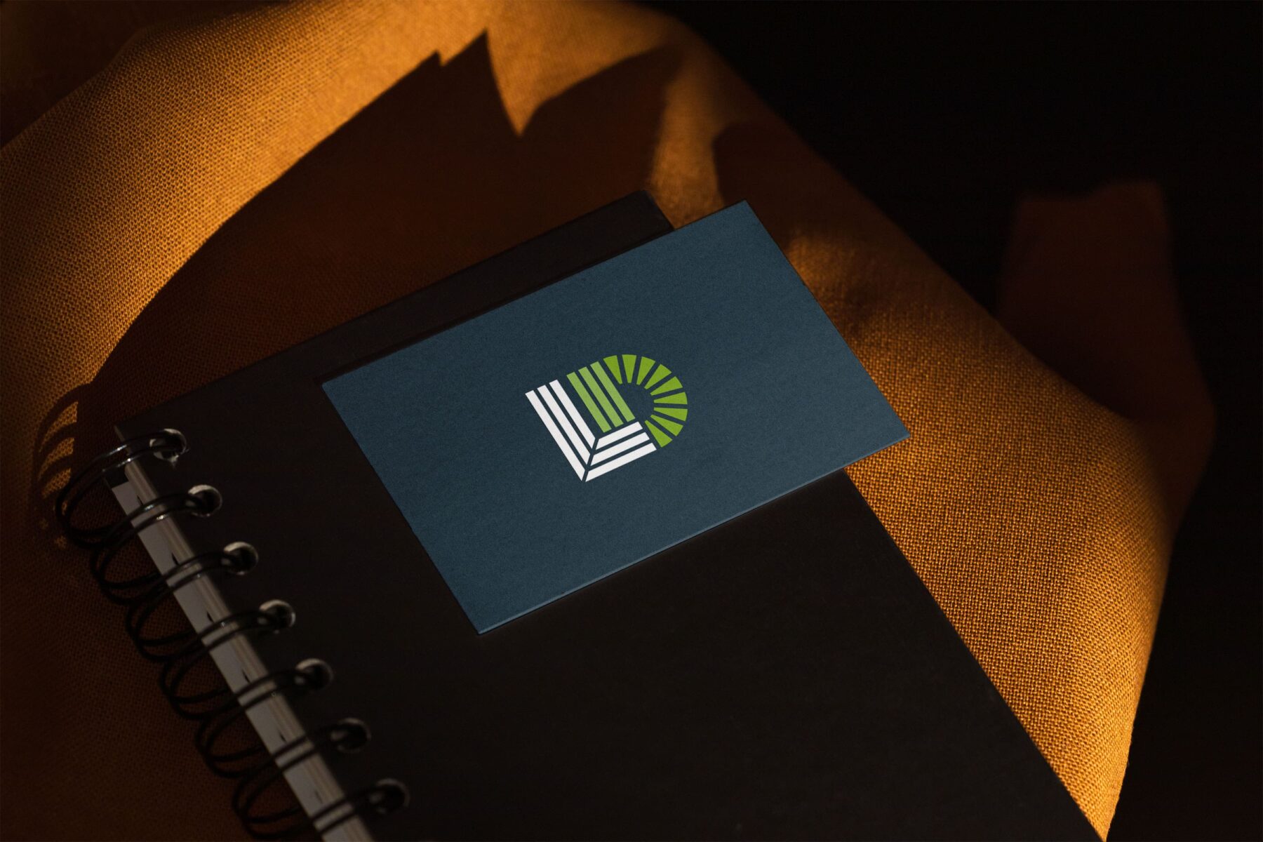 Langley Design business card design