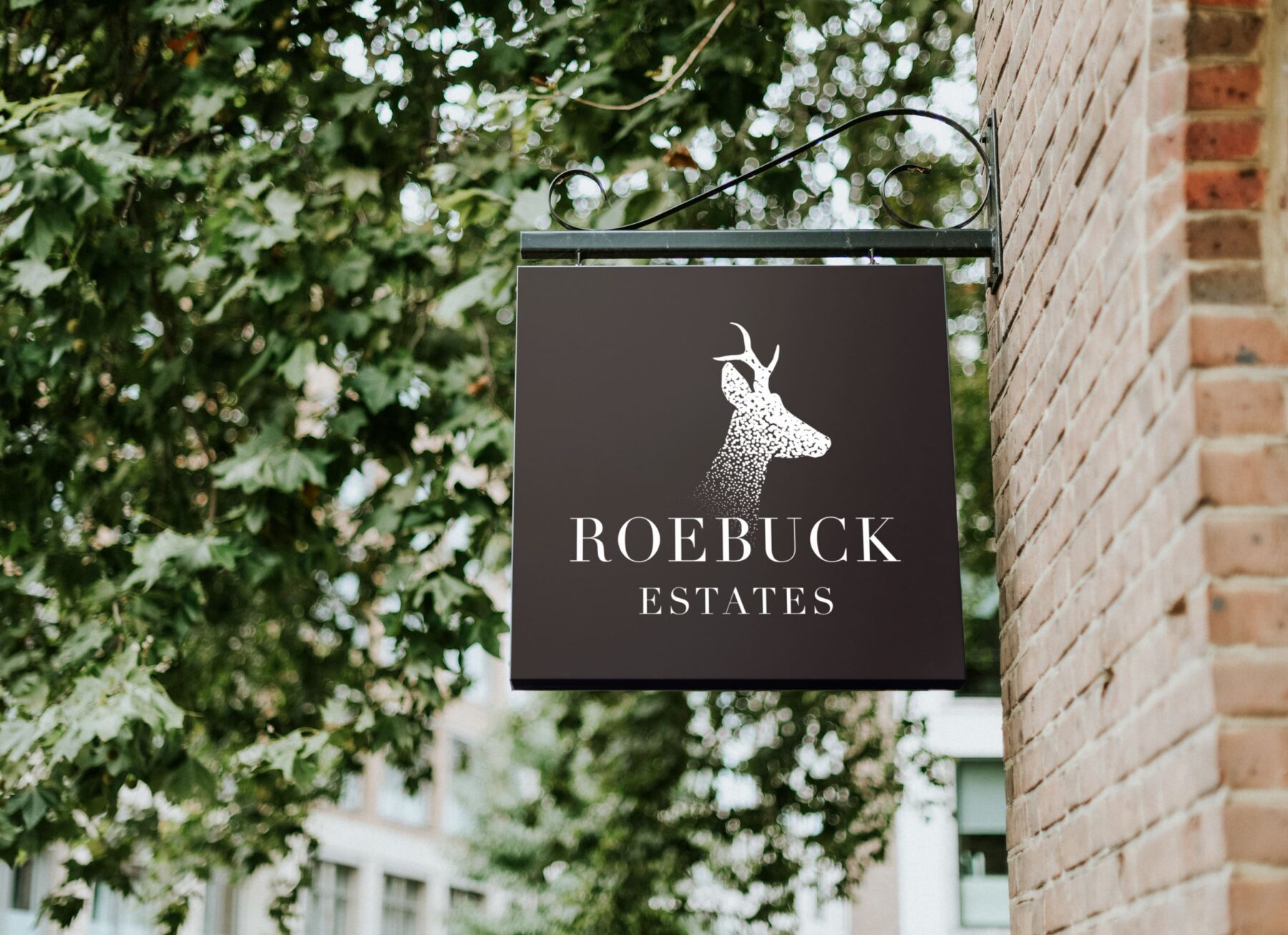 Roebuck Estates signage design