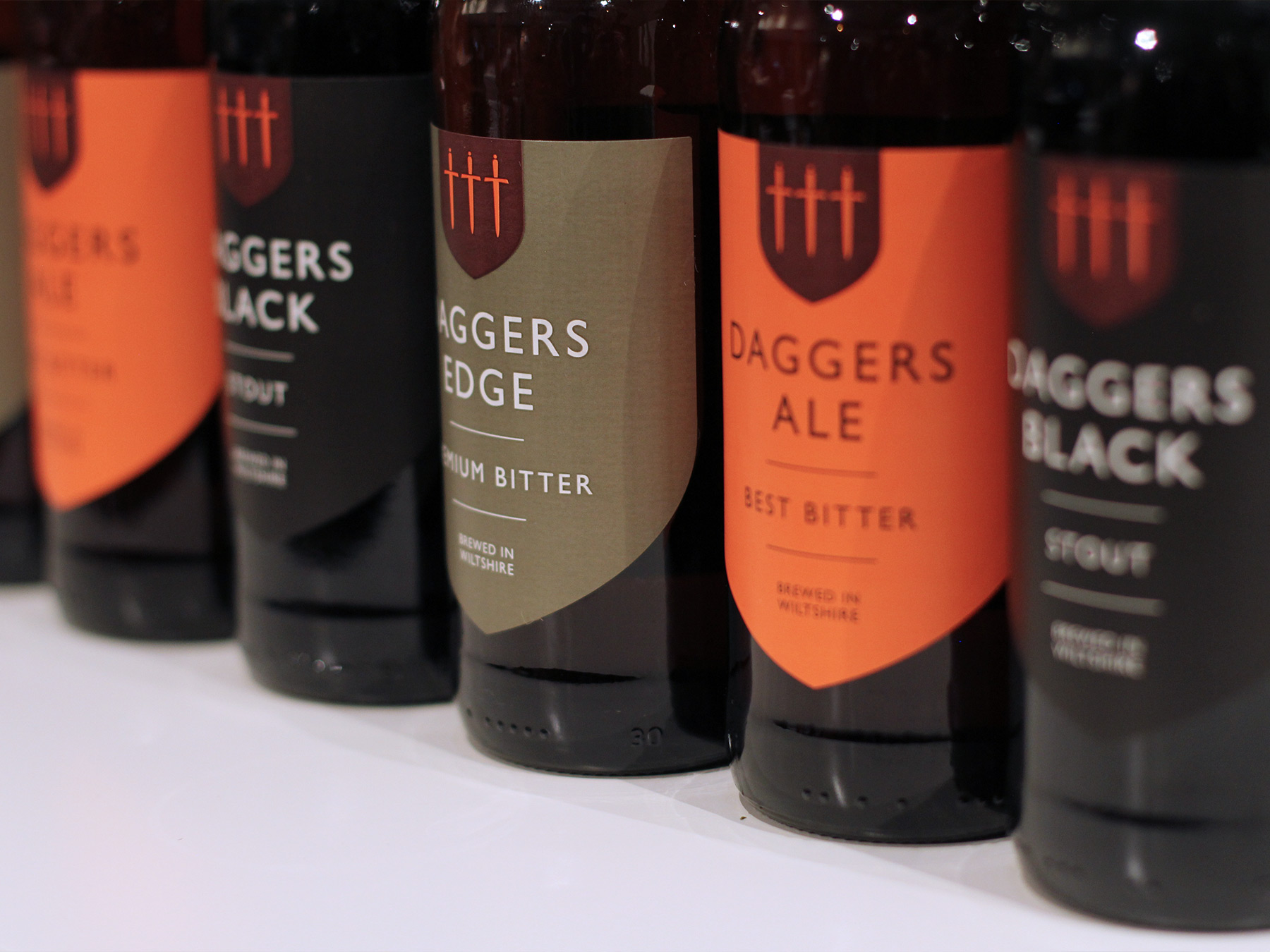The Three Daggers bottles