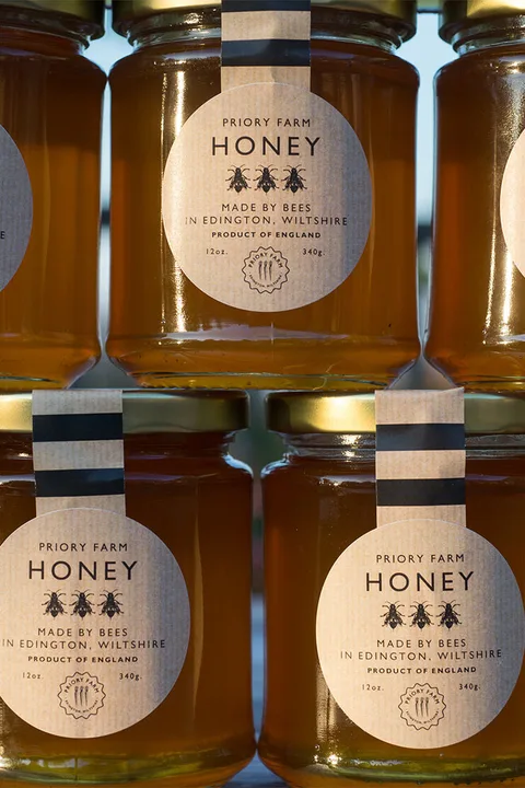 The Three Daggers Honey Jar