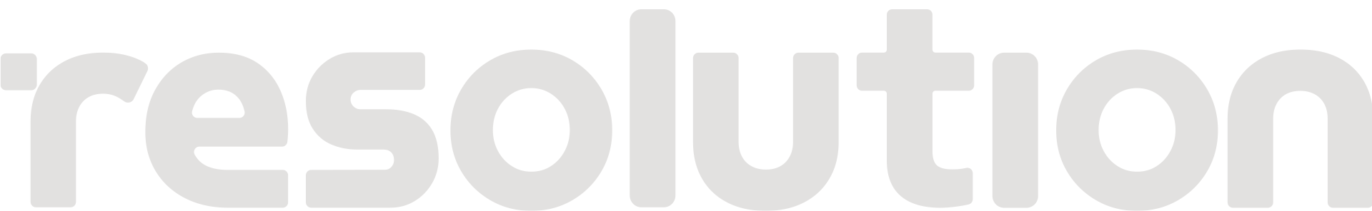 Resolution Logo - Large Version in Footer