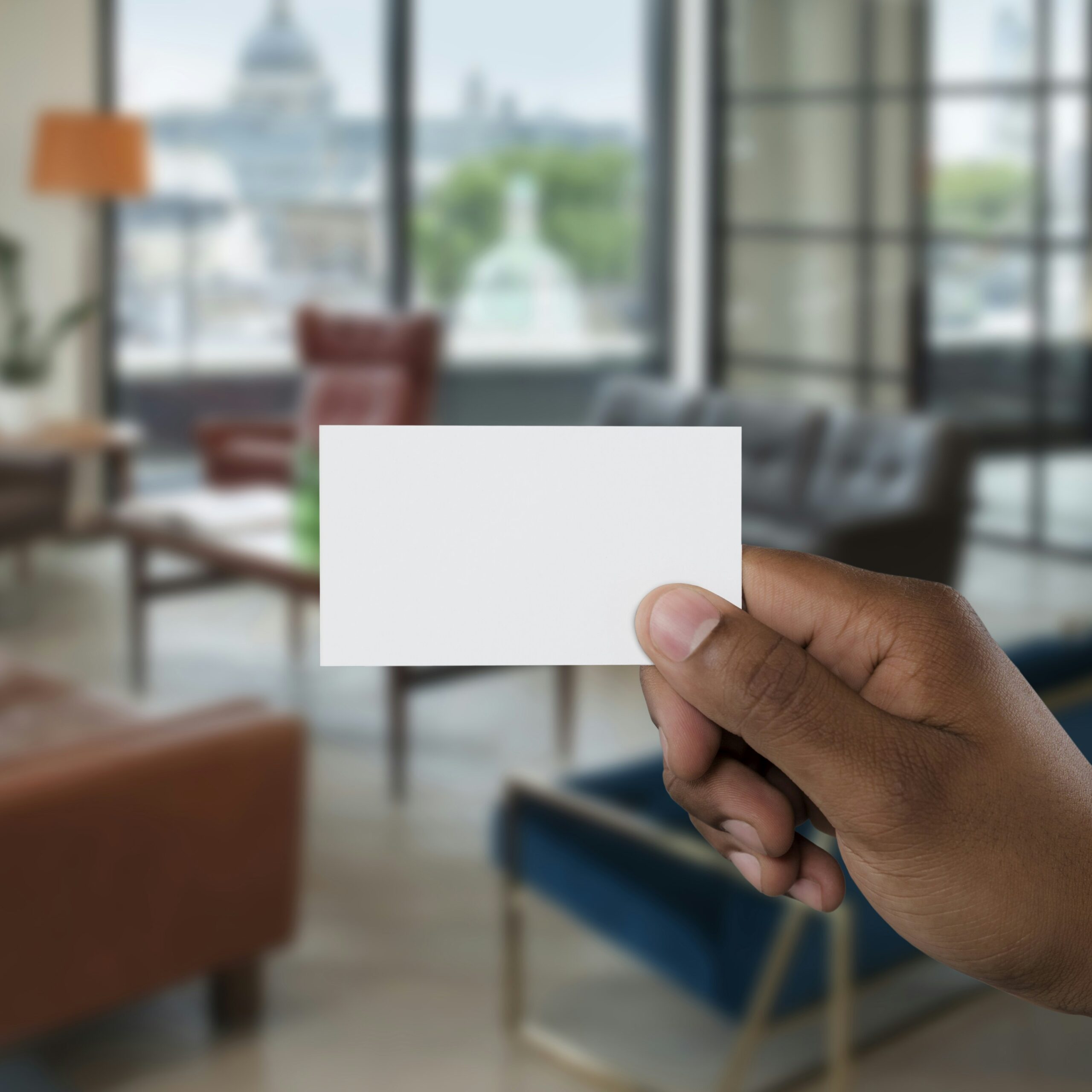 Blank Business Card