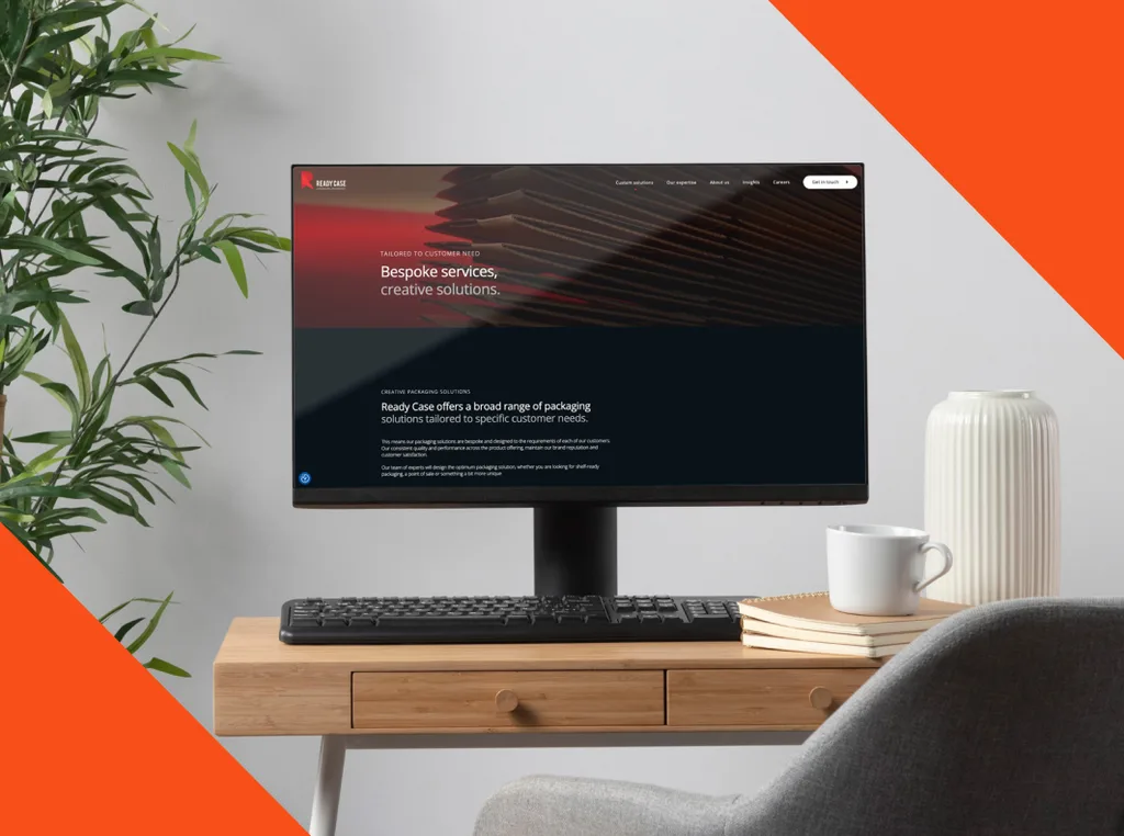 Ready Case: A website designed to stand apart
