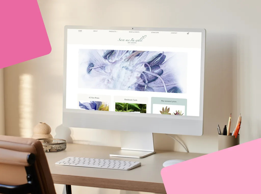 Save Me I'm Wild: Bringing a unique artistic vision to life online