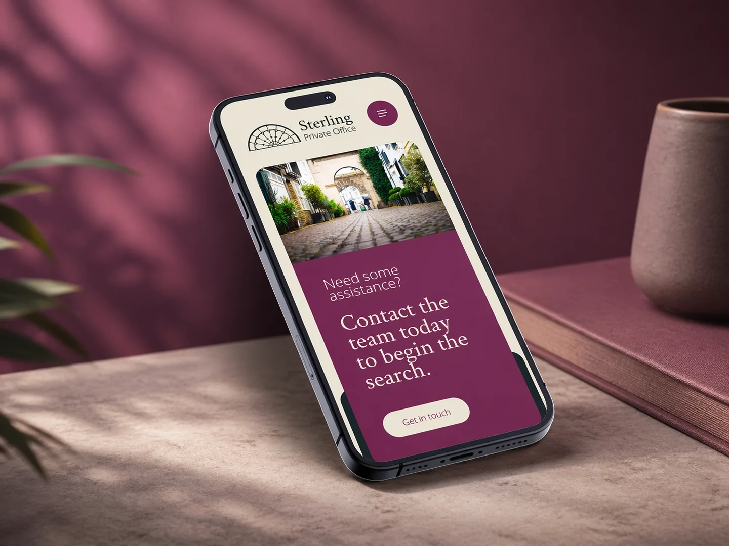 Sterling Private on Mobile